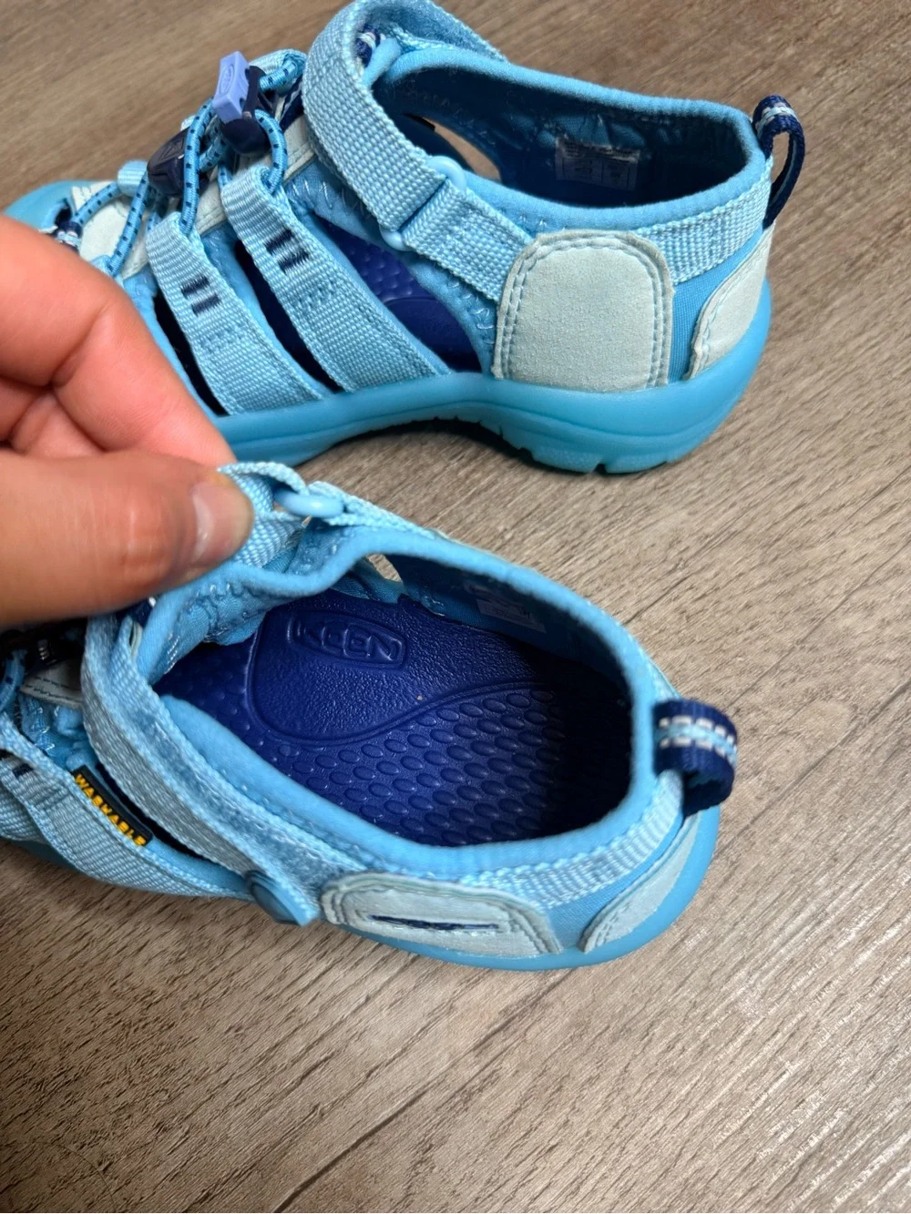 Keen Kids Light Blue Closed-Toe Sport Sandals